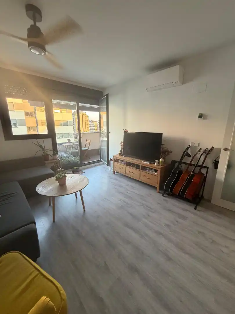 Sala d'estar de Pis en venda en Madrid amb Aire condicionat, Calefacció i Terrassa