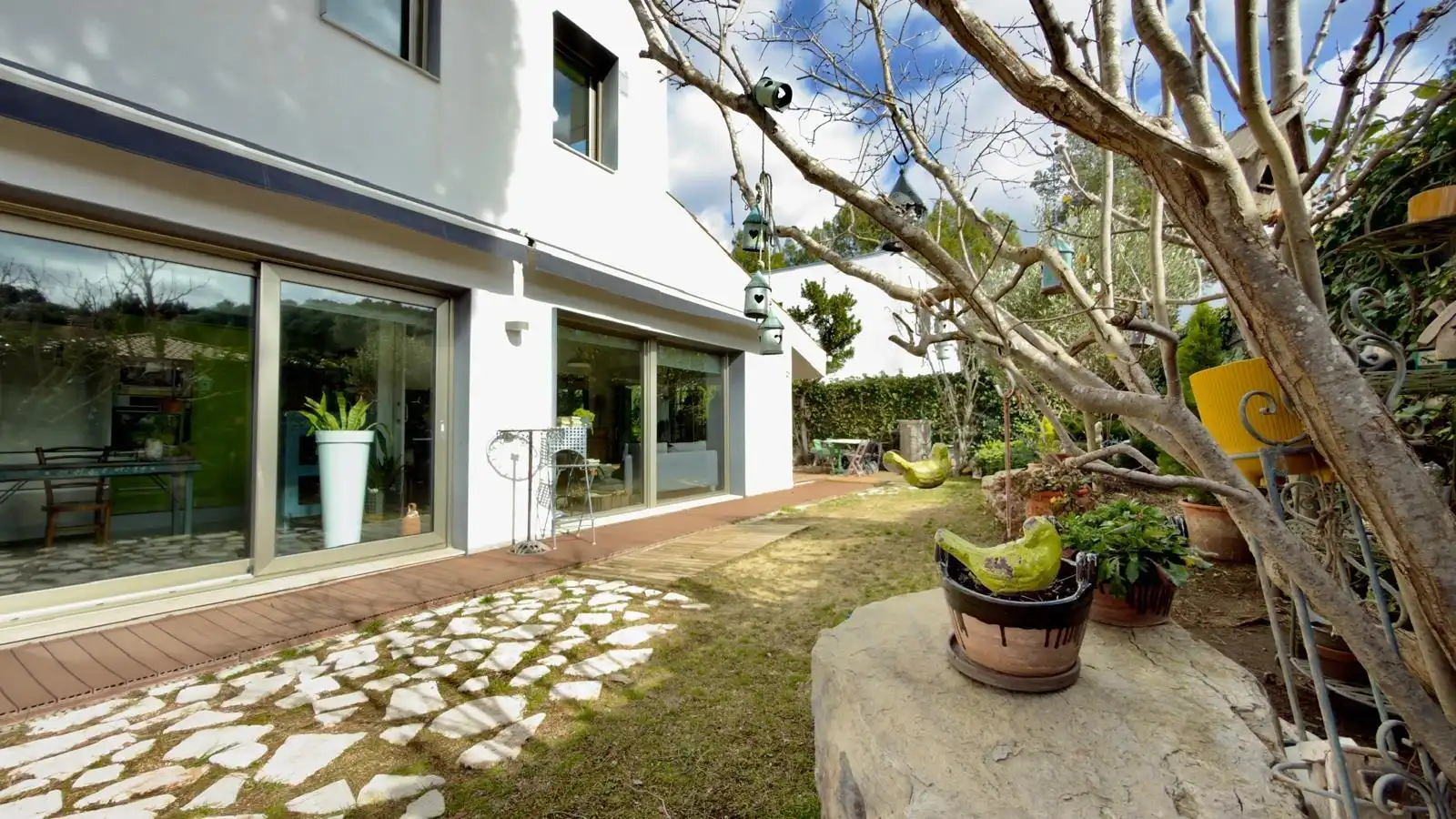 Jardí de Casa o xalet en venda en Castellolí amb Calefacció, Jardí privat i Terrassa