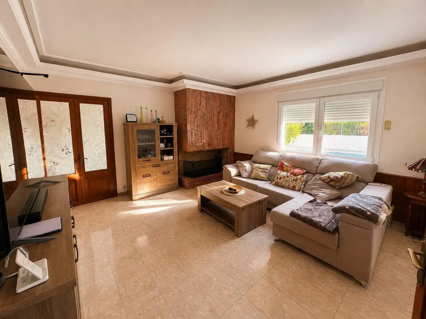 Living room of Houses for sale in Manacor  with Air Conditioner, Heating and Private garden