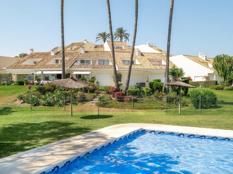 Garden of Single-family semi-detached to rent in Marbella  with Air Conditioner, Heating and Terrace