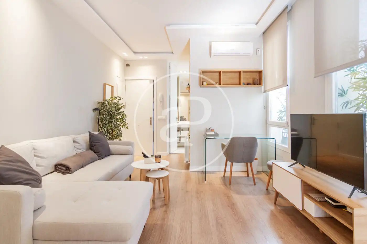 Living room of Flat for sale in Barrio de Salamanca