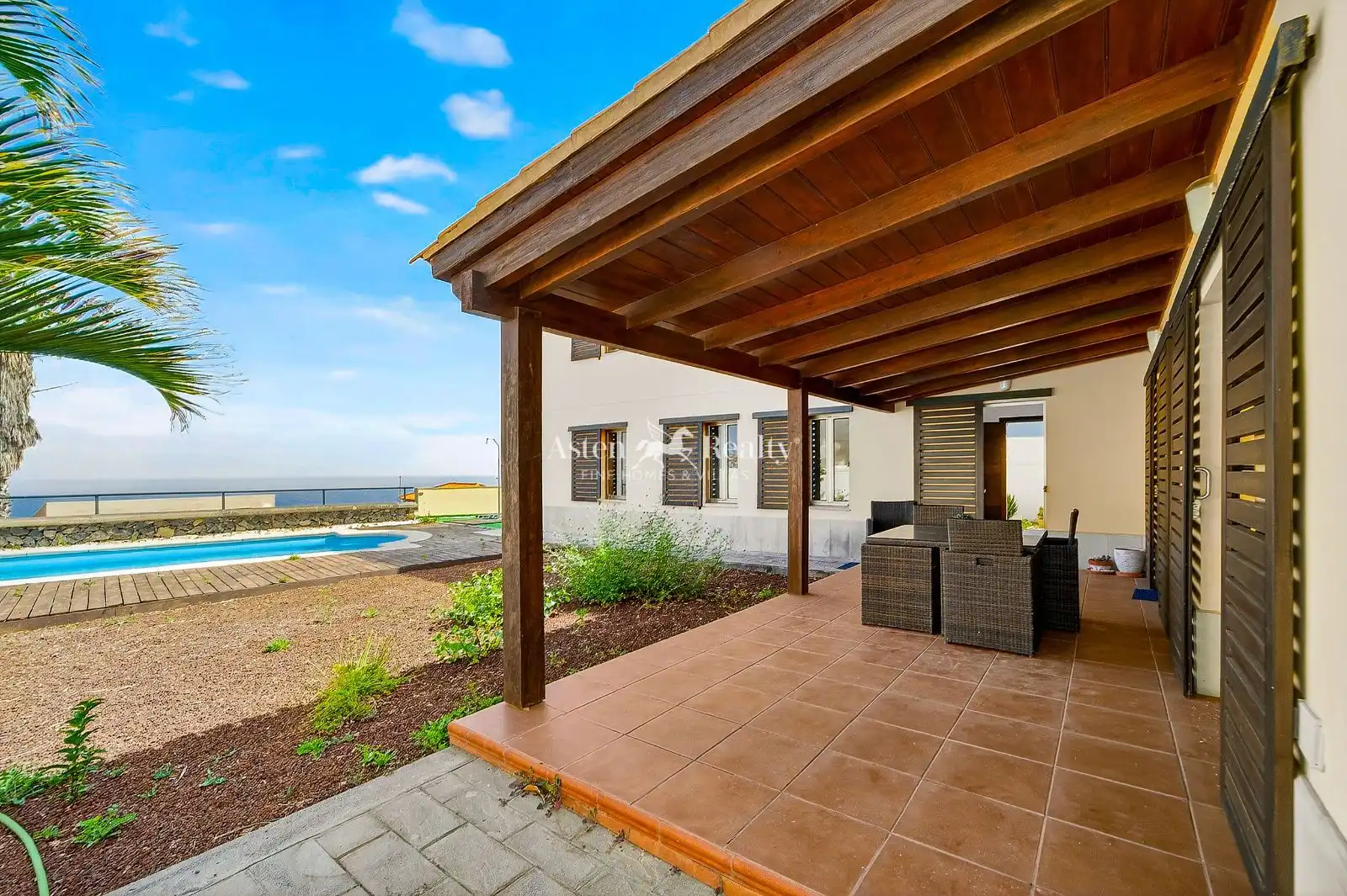 Terrassa de Casa o xalet en venda en Tacoronte amb Terrassa, Piscina i Moblat