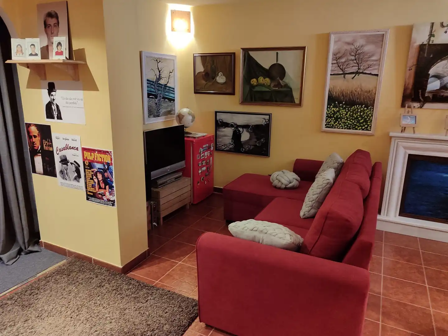 Sala de estar de Casa o chalet en venta en Villalbilla con Jardín privado, Terraza y Trastero