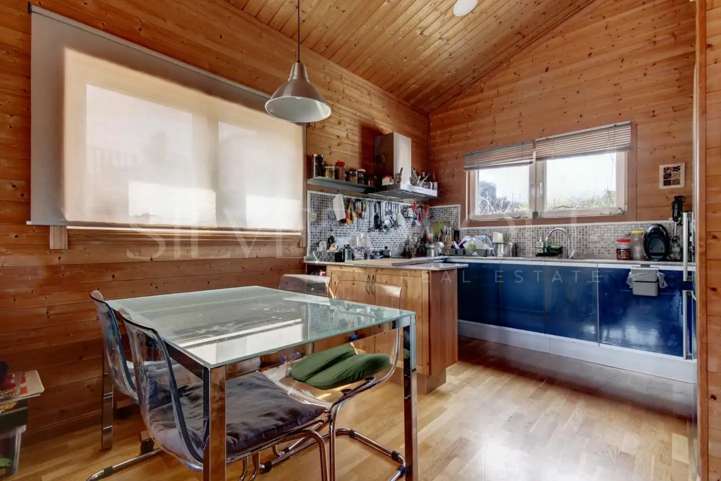 Kitchen of Houses for sale in Sant Boi de Llobregat  with Private garden, Parquet flooring and Terrace