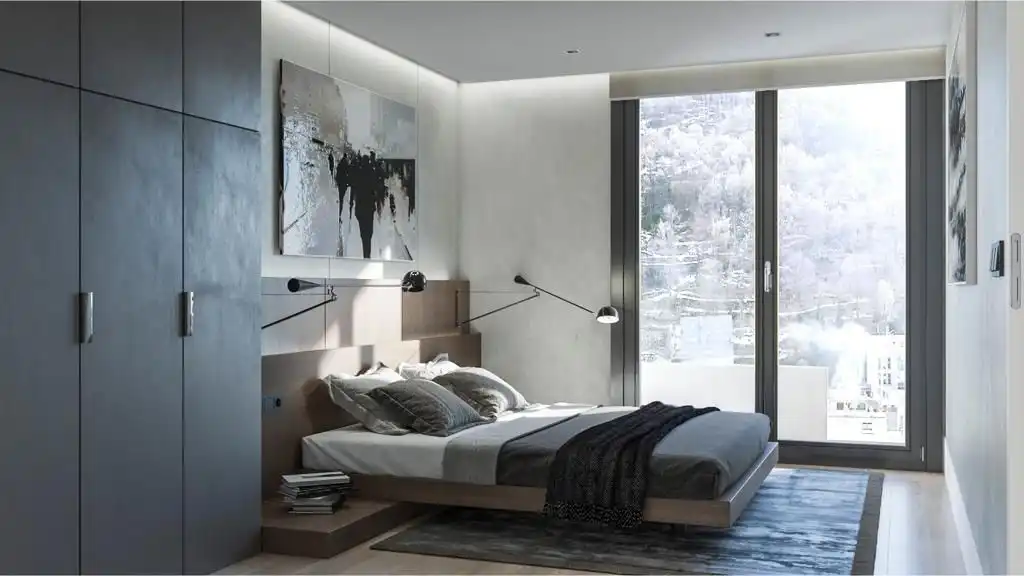 Habitación de Apartamento en venta en Escaldes – Engordany con Aire acondicionado, Parquet y Terraza