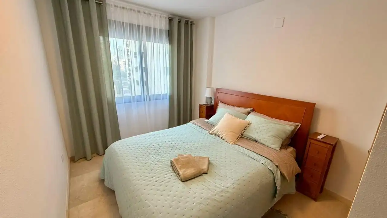 Bedroom of Apartments for rent in Villajoyosa / La Vila Joiosa  with Heating