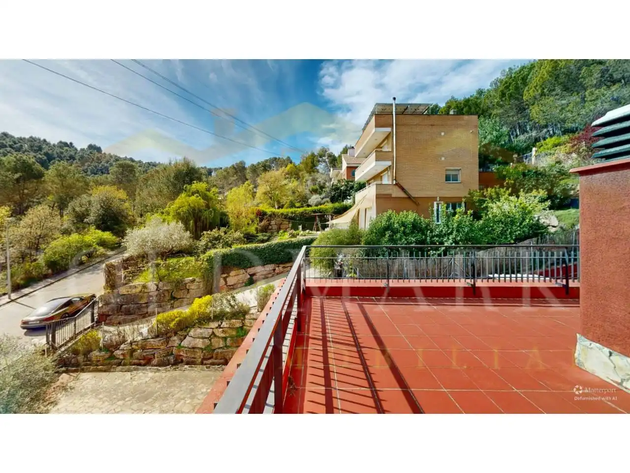 Vista exterior de Casa o xalet en venda en Corbera de Llobregat amb Aire condicionat, Calefacció i Jardí privat
