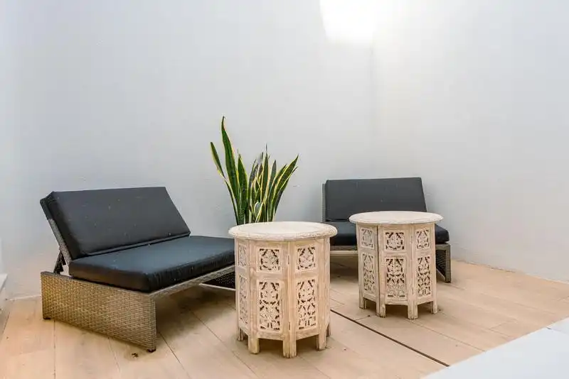Terrace of Houses for rent in Estepona  with Air Conditioner, Heating and Private garden