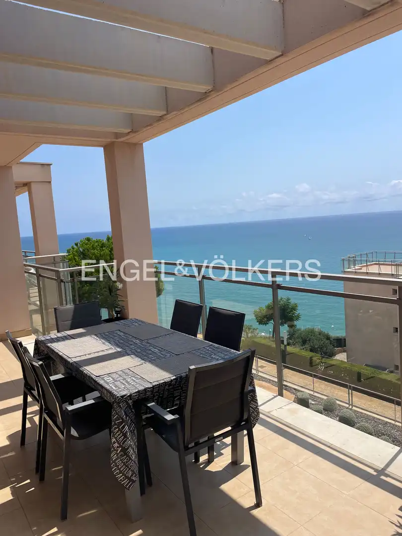 Terrassa de Apartament de lloguer en Oropesa del Mar / Orpesa amb Aire condicionat, Calefacció i Terrassa