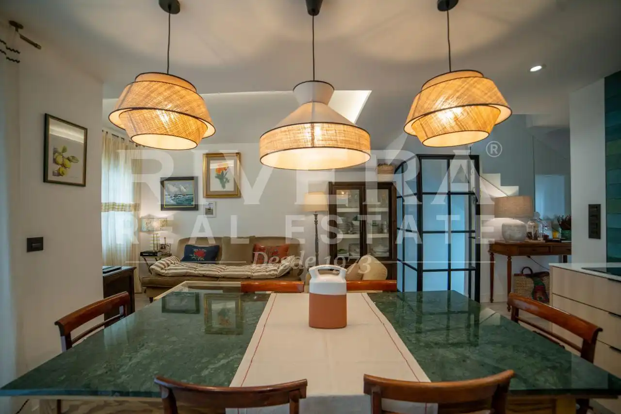 Dining room of Detached homes for sale in Sanxenxo  with Heating, Private garden and Terrace