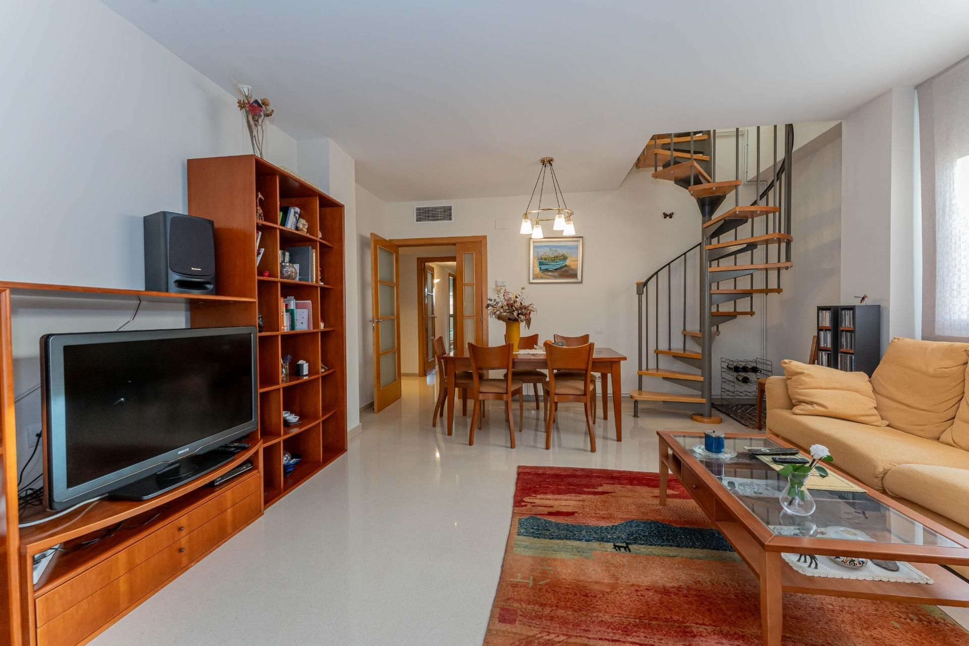 Living room of Attic for sale in Castelldefels  with Air Conditioner, Heating and Private garden