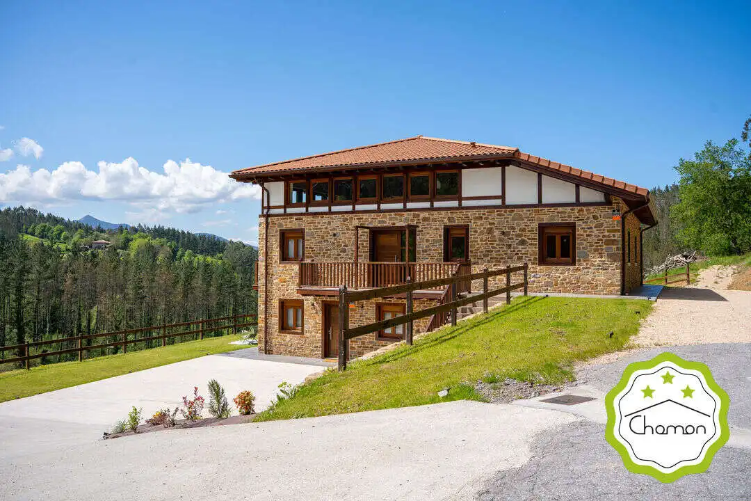 Exterior view of Houses for sale in Zeberio  with Heating, Private garden and Terrace