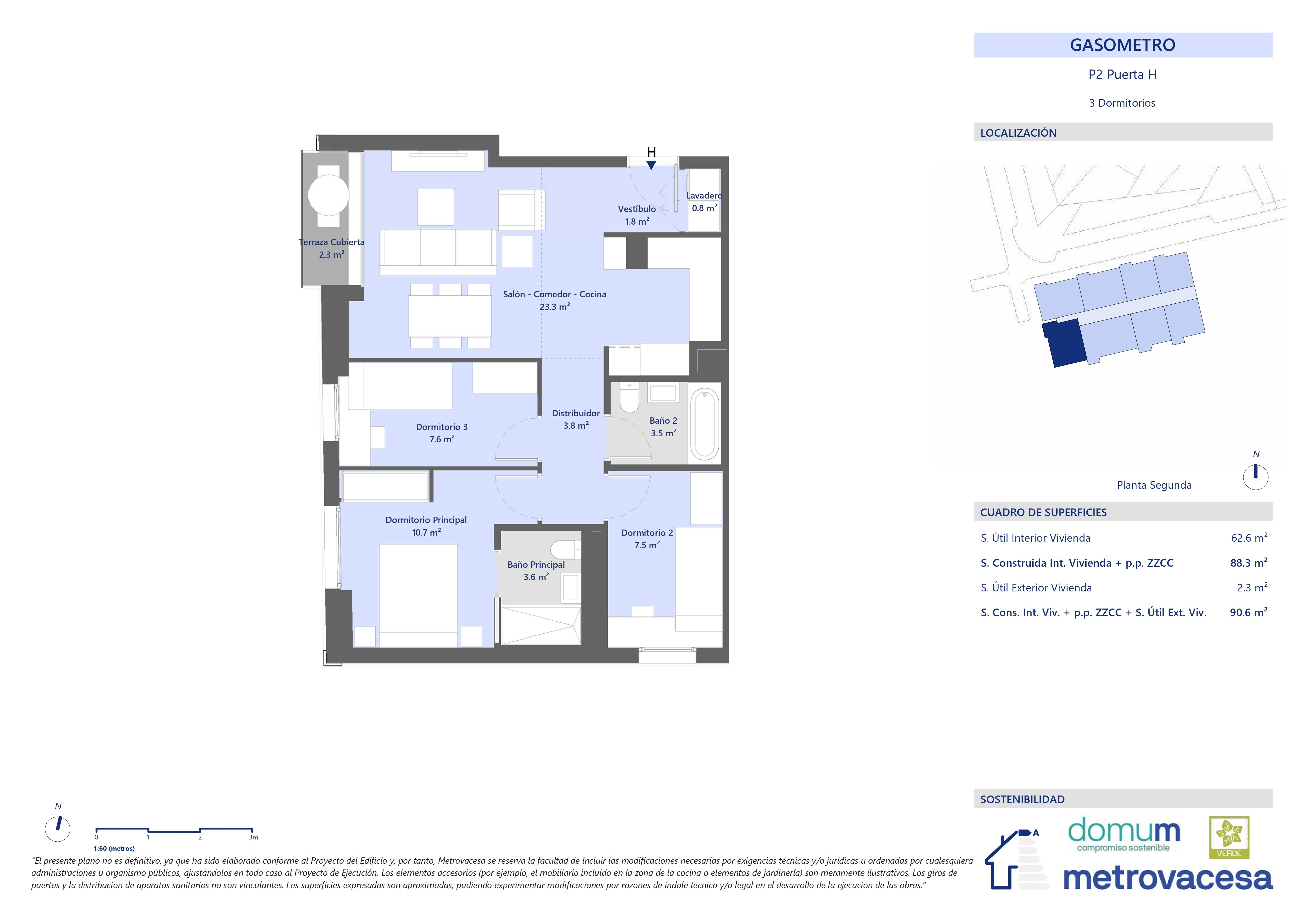 Flat for sale in Terrassa  with Air Conditioner, Heating and Parquet flooring