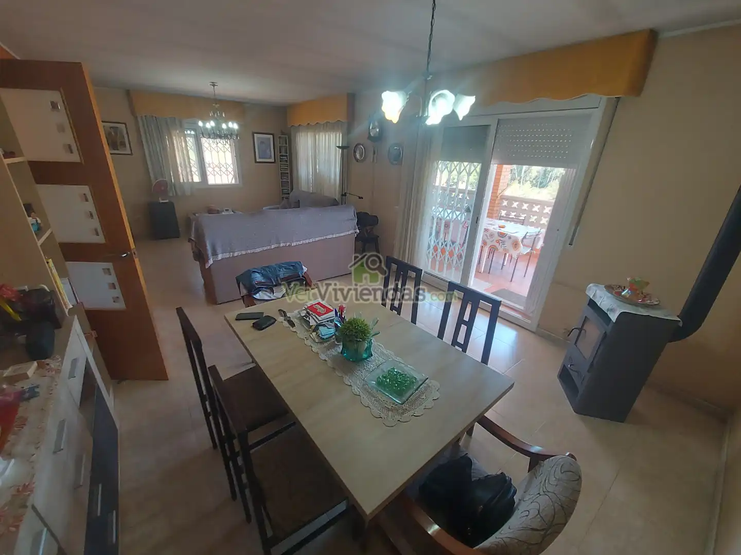 Dining room of Houses for sale in Cervelló  with Air Conditioner, Heating and Private garden