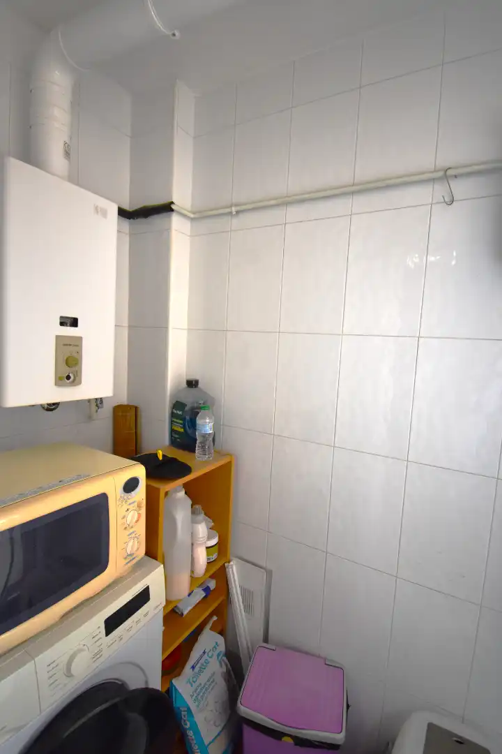 Cuina de Pis de lloguer en San Vicente del Raspeig / Sant Vicent del Raspeig amb Aire condicionat, Parquet i Moblat