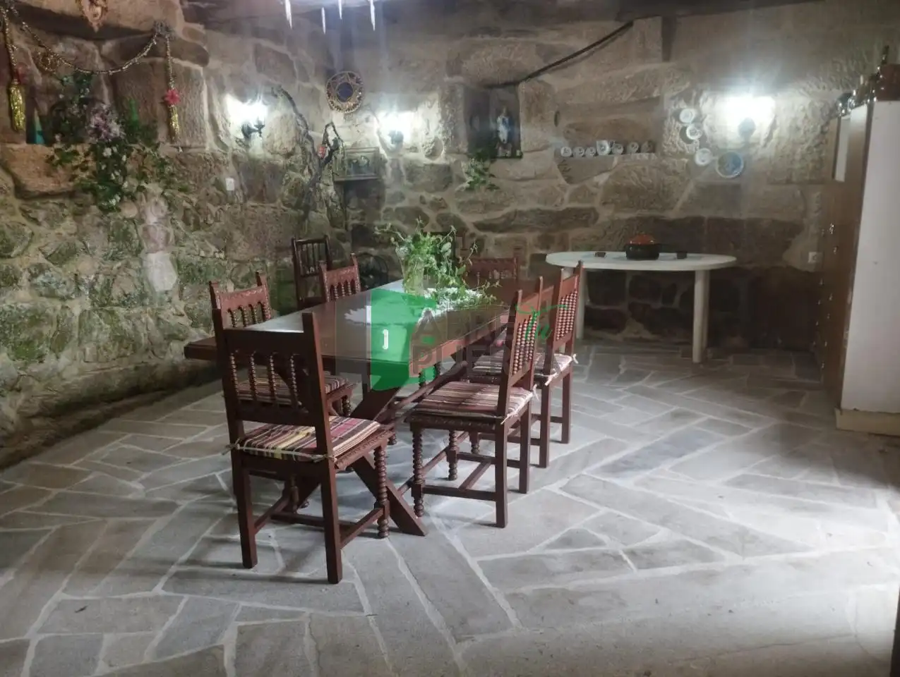 Comedor de Casa o chalet en venta en Punxín con Jardín privado, Amueblado y Balcón