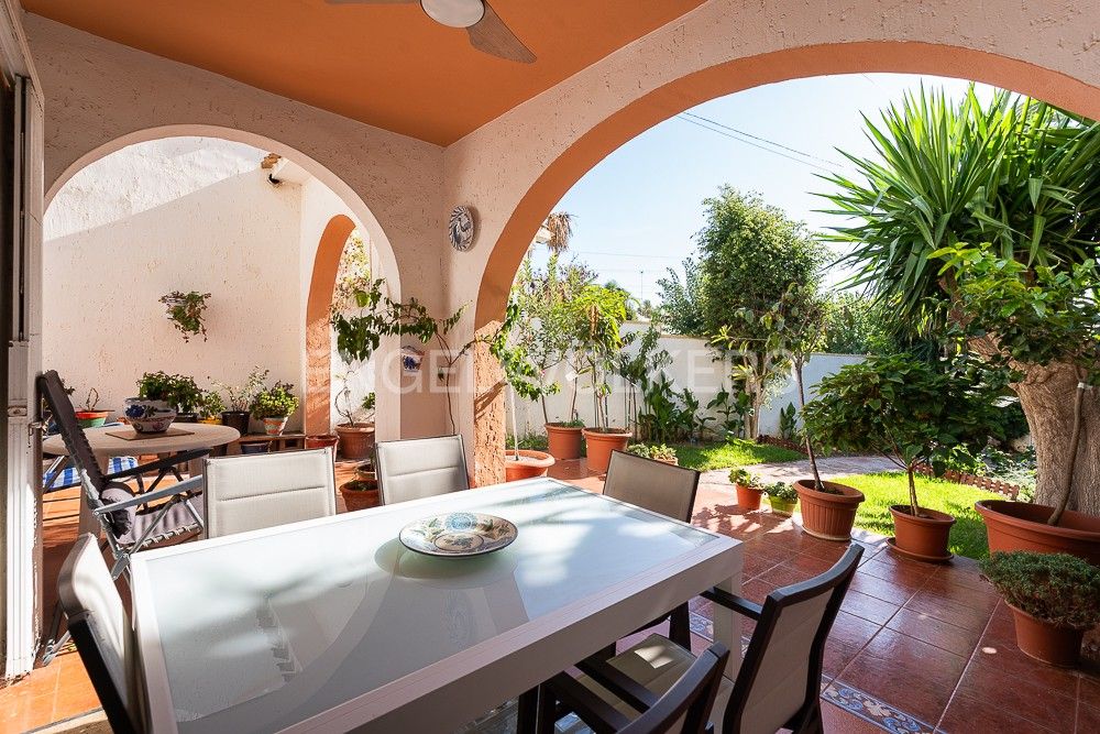 Terrace of Single-family semi-detached for sale in El Puig de Santa Maria  with Air Conditioner, Heating and Private garden