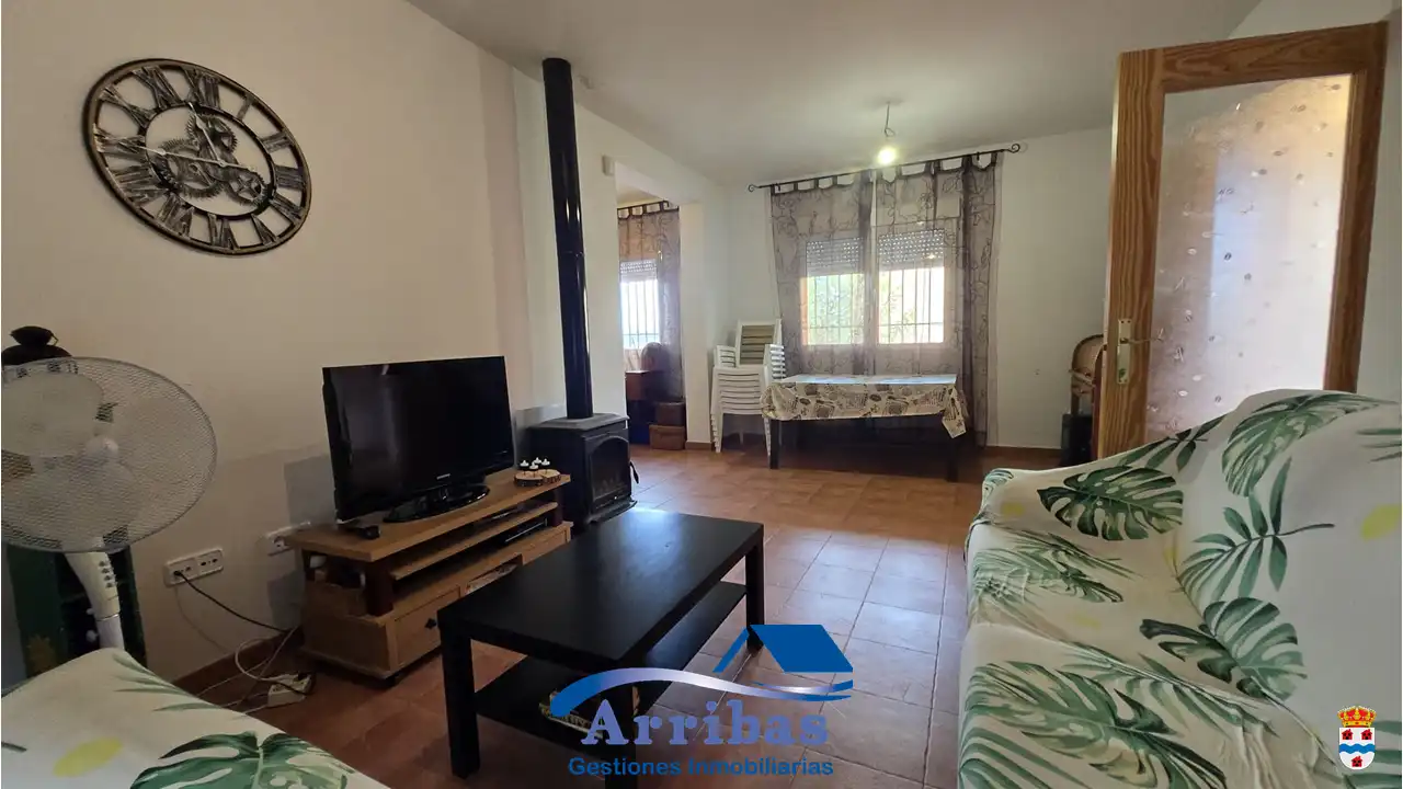 Sala de estar de Casa o chalet en venta en El Casar de Escalona con Calefacción, Jardín privado y Terraza