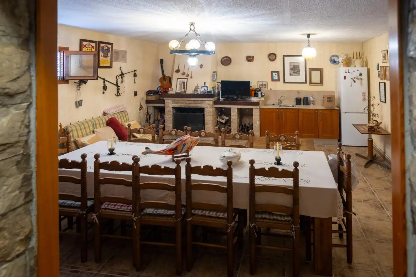 Dining room of Houses for sale in Benicarló  with Air Conditioner, Heating and Private garden