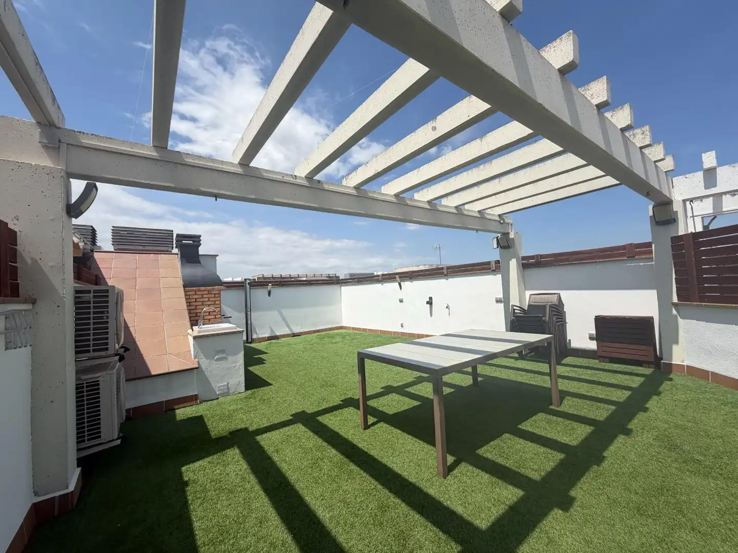 Terraza de Ático en venta en Roses con Aire acondicionado, Parquet y Terraza