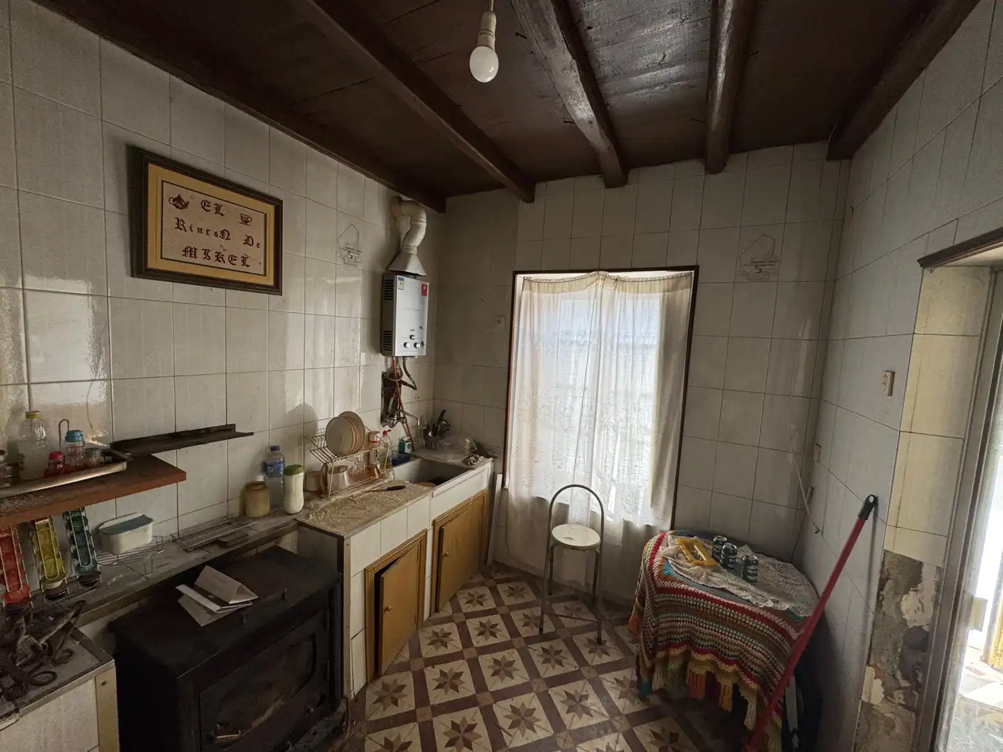 Cocina de Finca rústica en venta en Castronuño con Jardín privado, Trastero y Amueblado