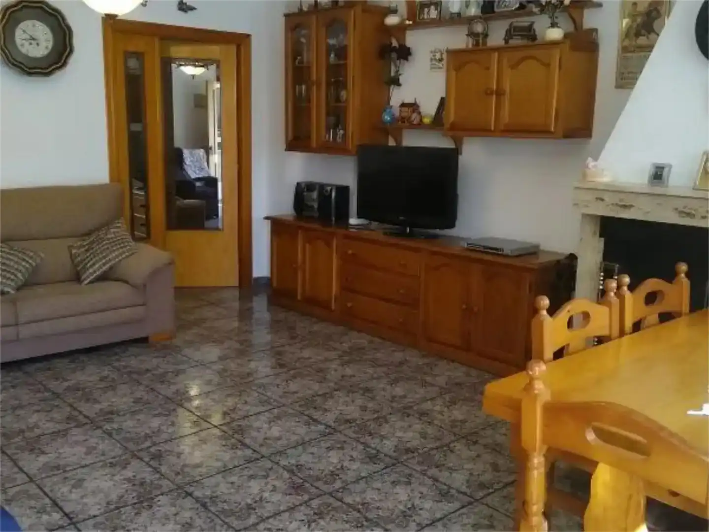 Sala d'estar de Dúplex en venda en Pilar de la Horadada amb Aire condicionat, Traster i Moblat