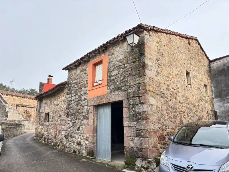 Vista exterior de Casa adosada en venta en Cartes con Jardín privado y Amueblado