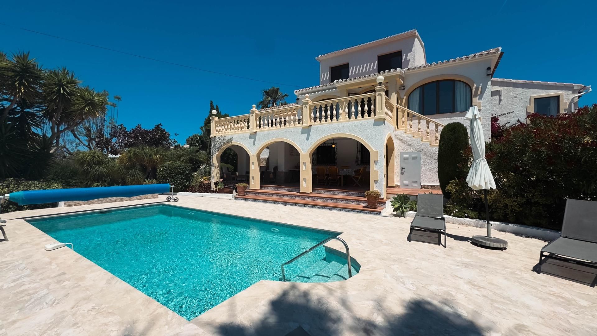 Garden of House or chalet for sale in Jávea / Xàbia  with Air Conditioner, Heating and Private garden