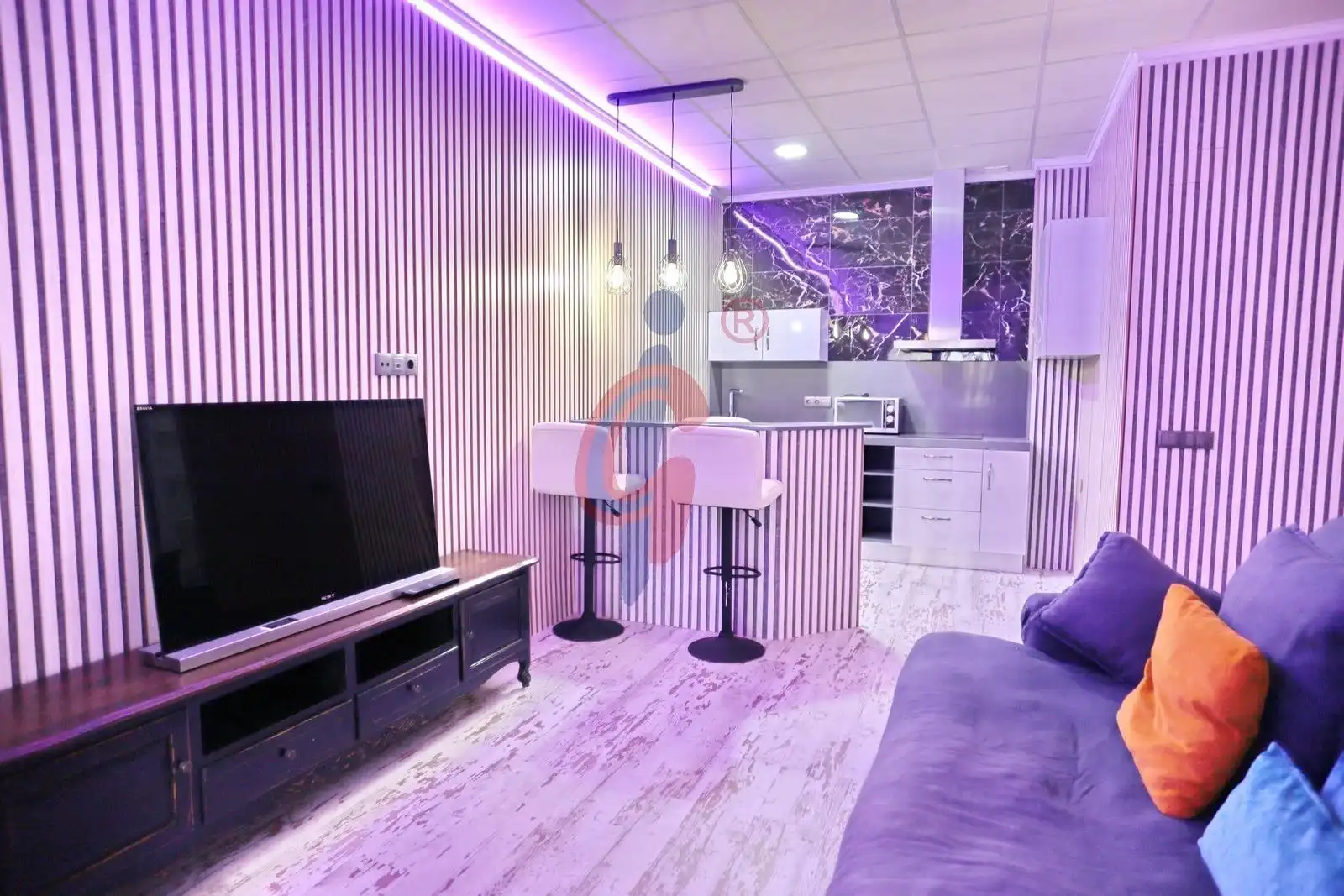 Sala de estar de Planta baja en venta en Torrevieja con Amueblado