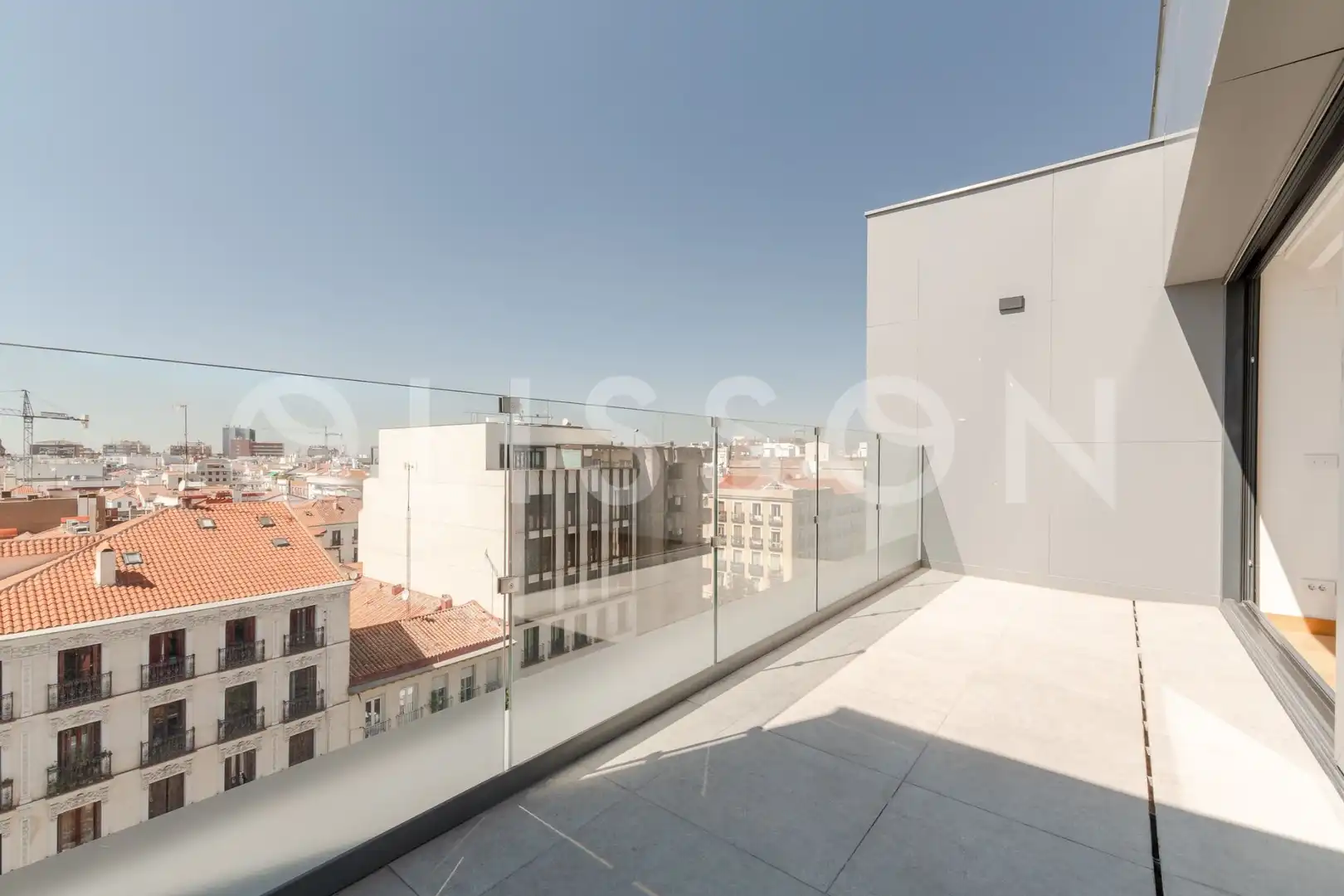 Terraza de Piso de alquiler en Madrid con Aire acondicionado, Calefacción y Terraza