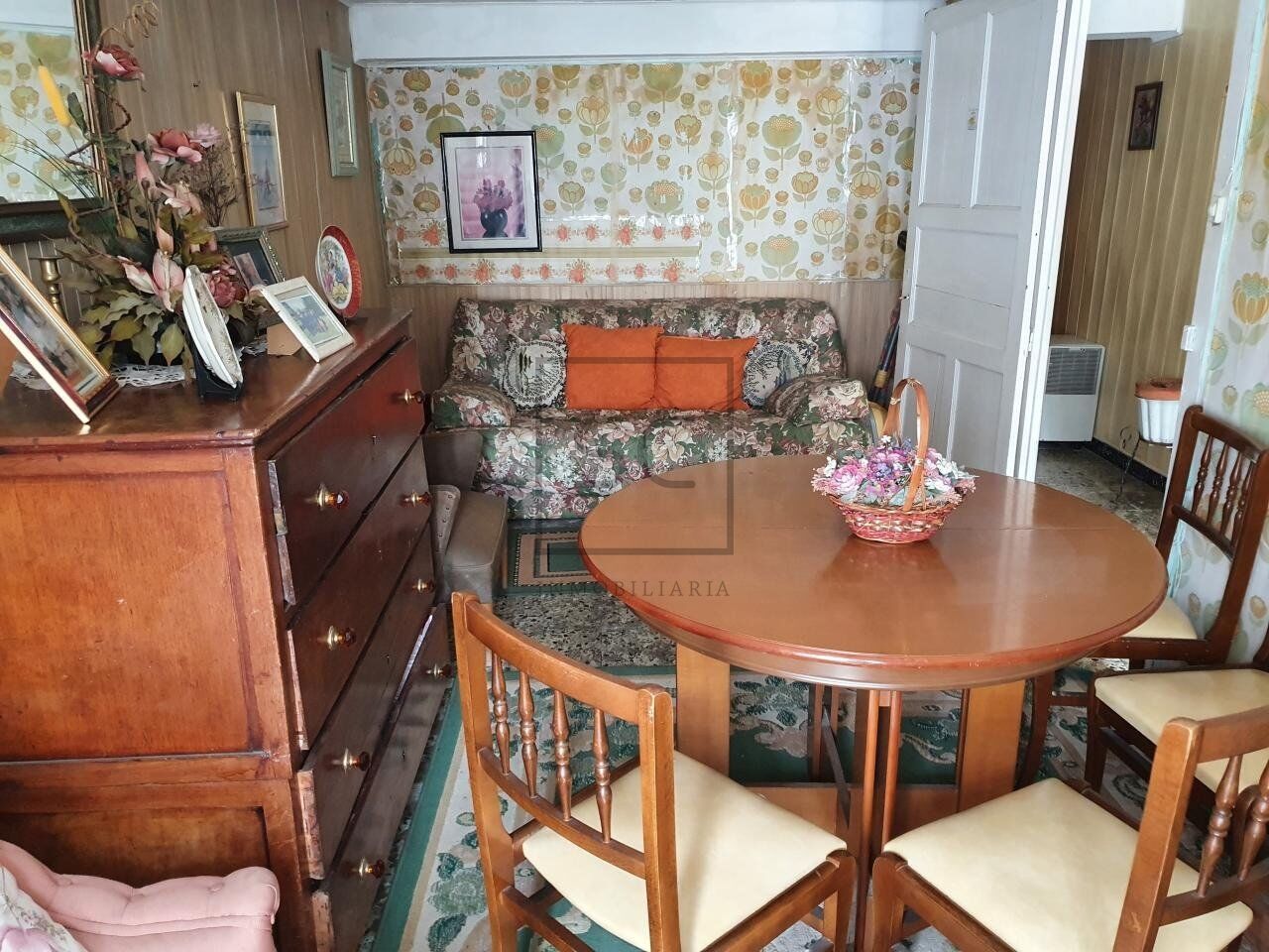Sala d'estar de Casa adosada en venda en Ares amb Traster