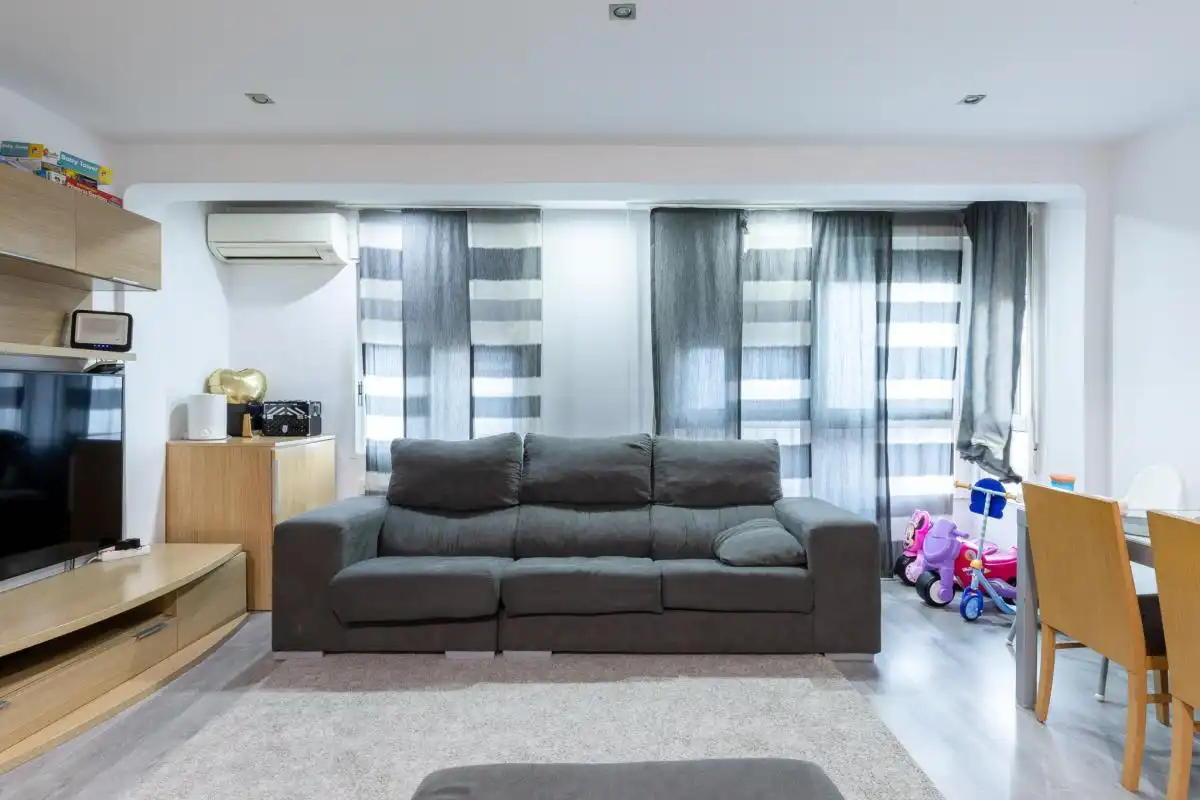 Sala de estar de Piso en venta en Alfafar con Aire acondicionado, Calefacción y Trastero