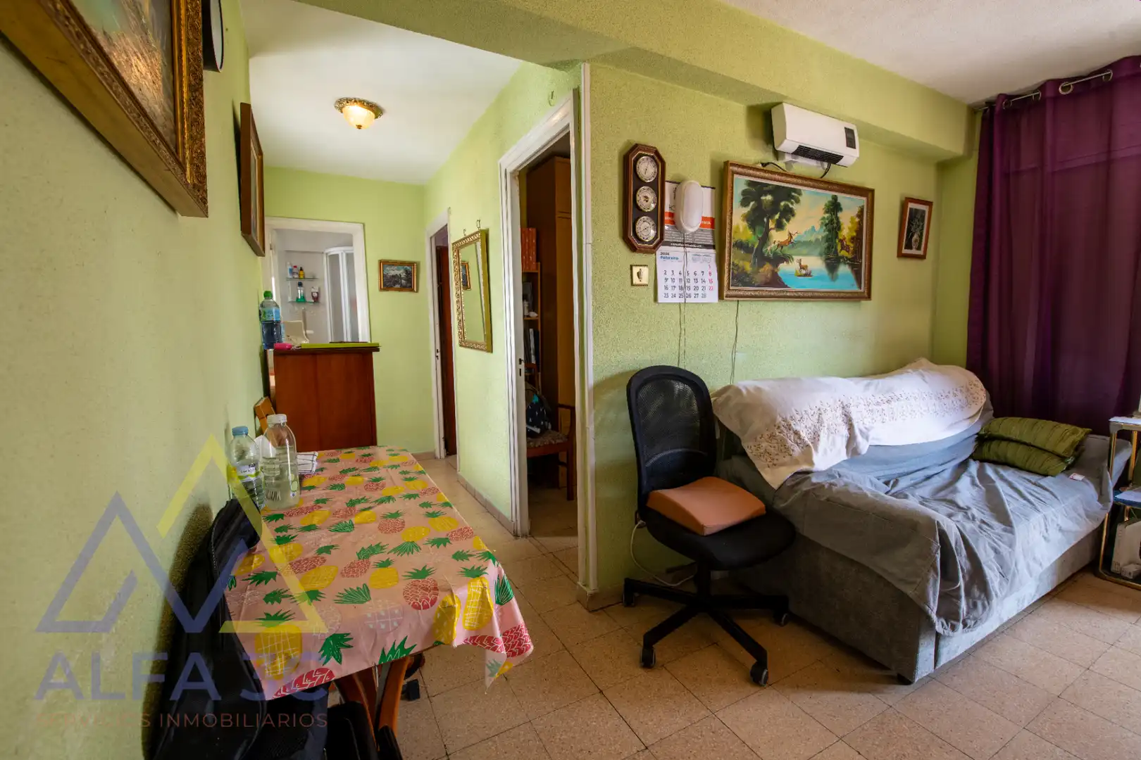 Bedroom of Flat for sale in Madrid  with Terrace