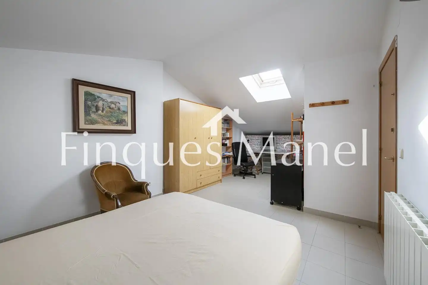 Schlafzimmer von Wohnung zum Verkauf in Banyoles mit Klimaanlage und Terrasse