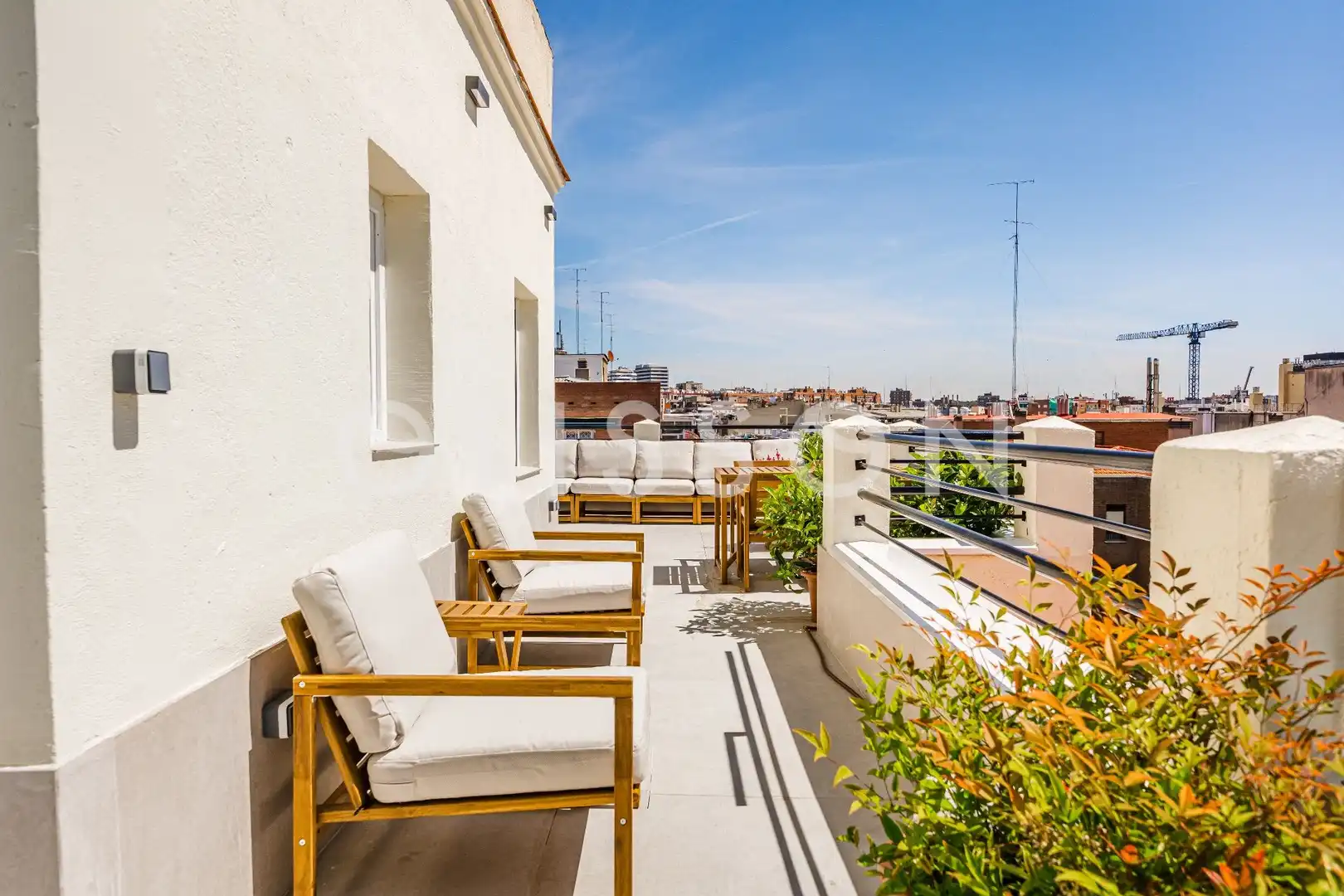 Terraza de Piso en venta en Madrid con Aire acondicionado, Calefacción y Jardín privado