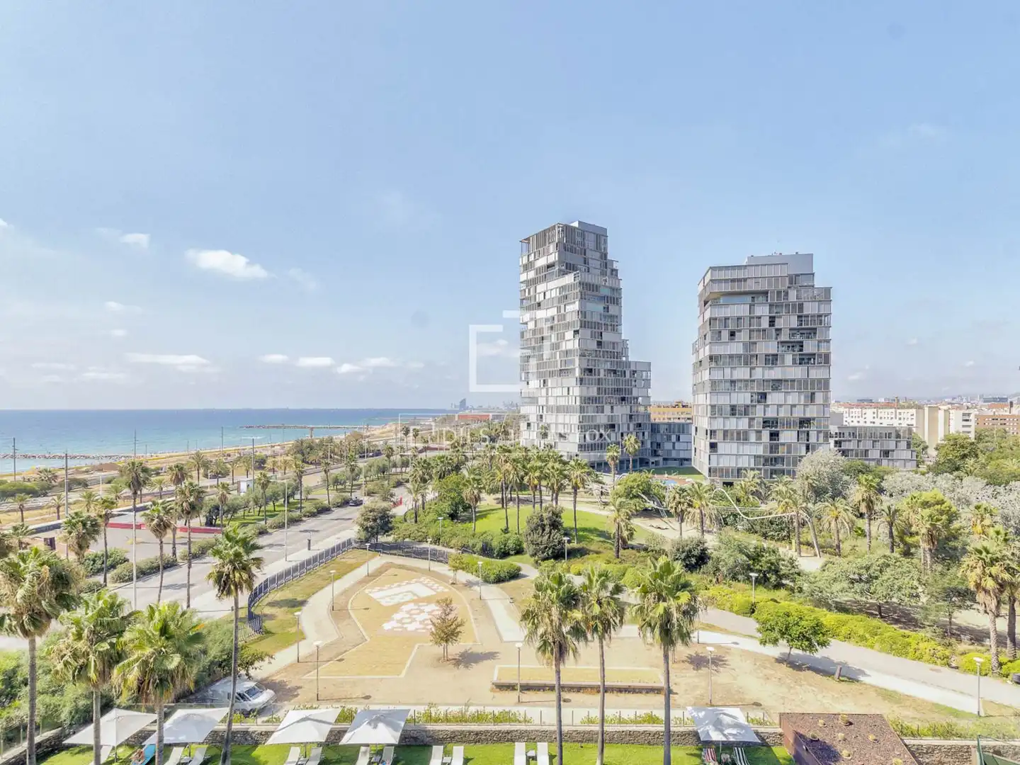 Vista exterior de Piso en venta en Barcelona con Aire acondicionado, Calefacción y Jardín privado