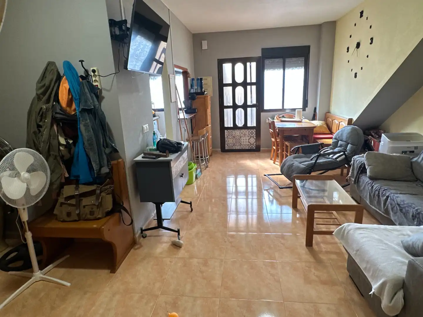 Sala de estar de Casa o chalet en venta en Daya Nueva con Jardín privado, Terraza y Amueblado