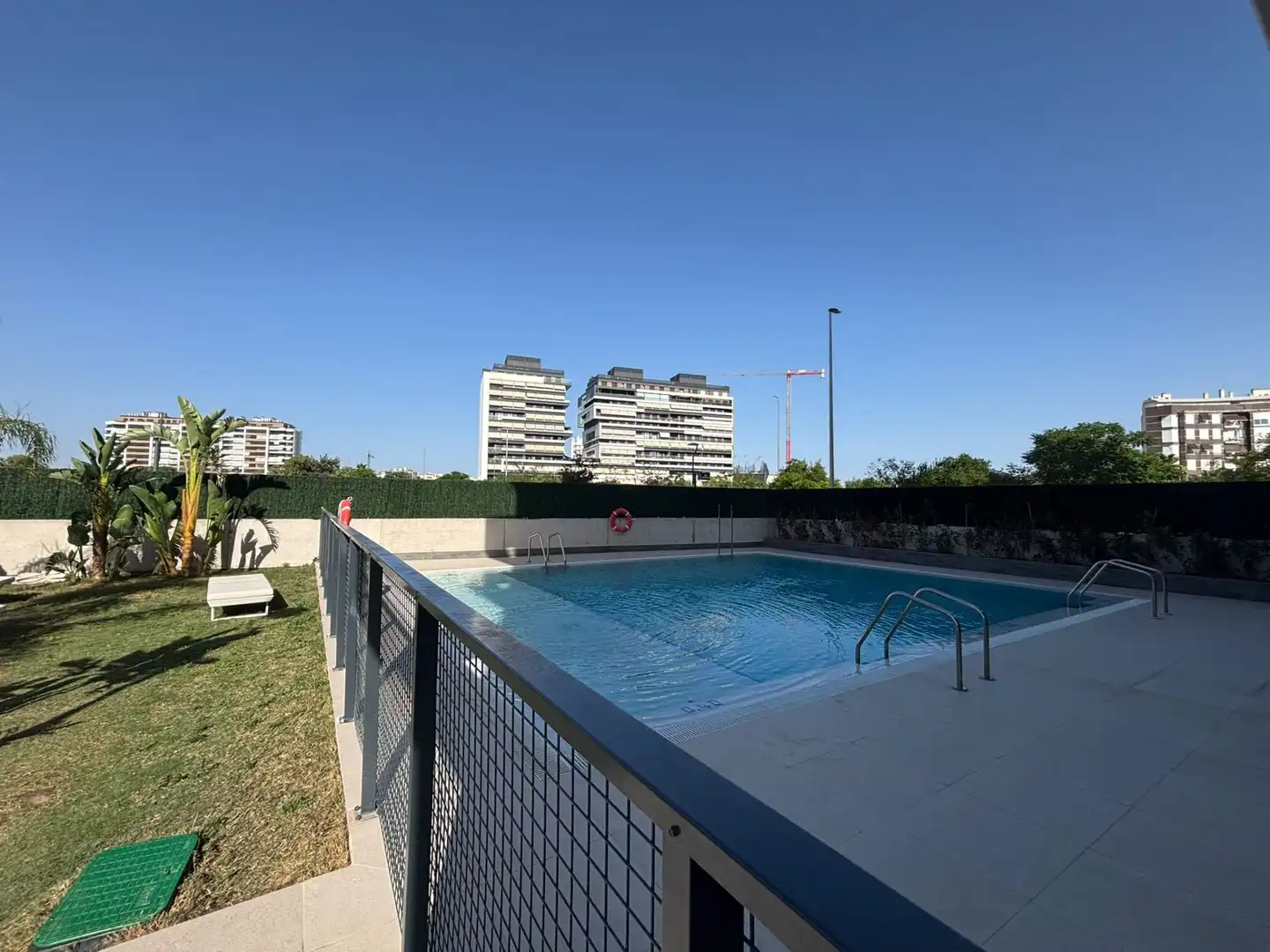 Swimming pool of Flat for rent in Murcia  with Air Conditioner, Heating and Terrace