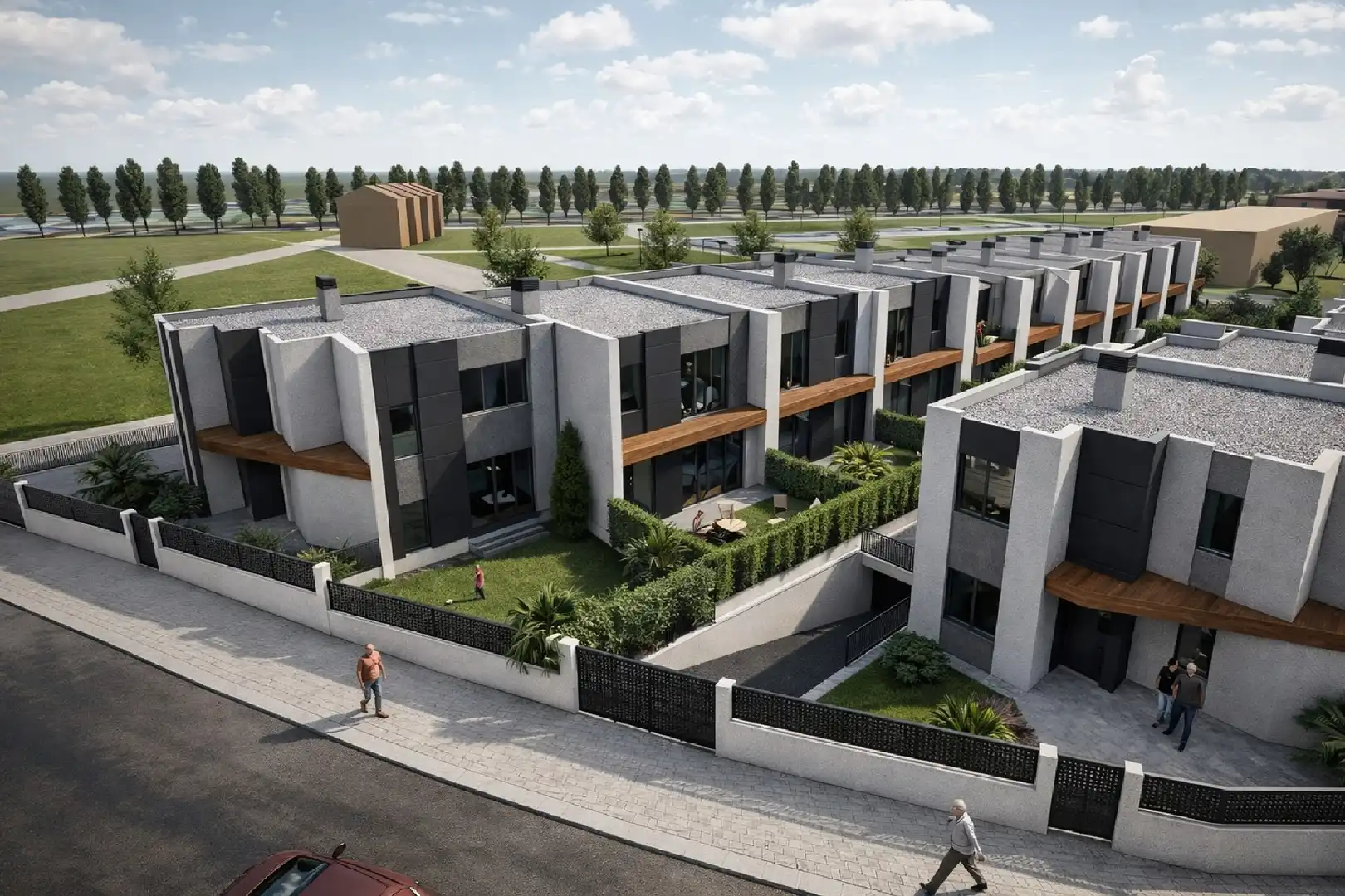 Vista exterior de Casa o xalet en venda en Palencia amb Calefacció, Jardí privat i Terrassa