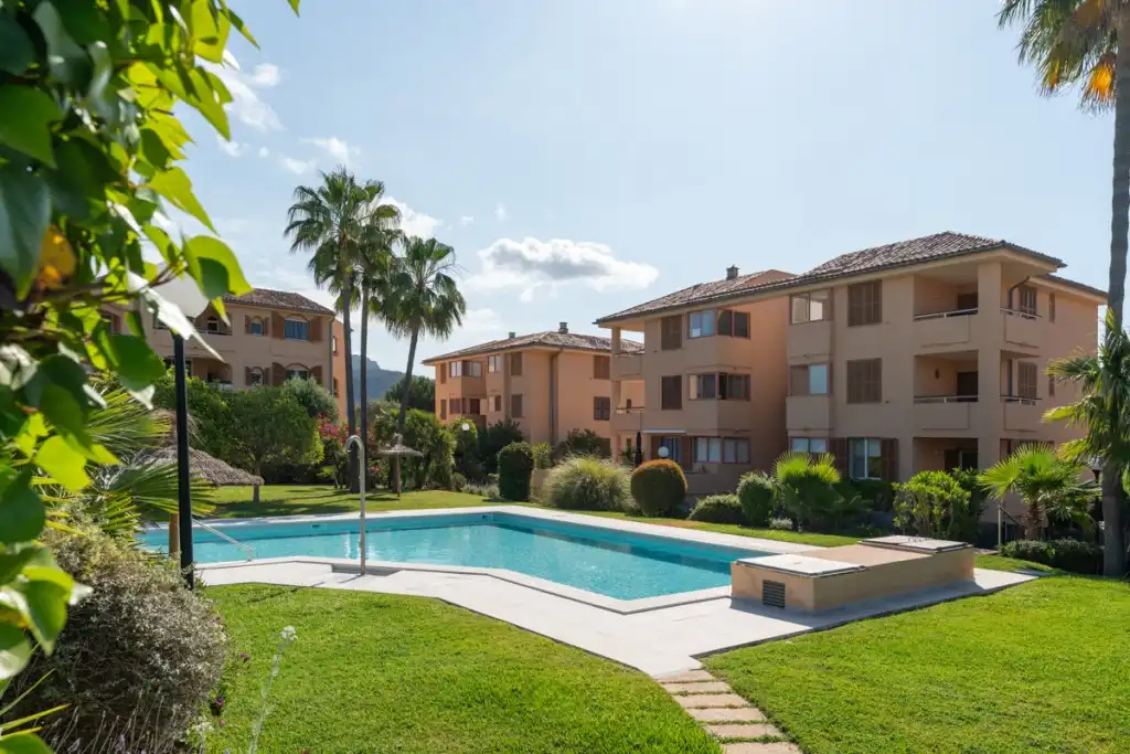 Garden of Apartments for sale in Andratx  with Air Conditioner, Terrace and Community pool