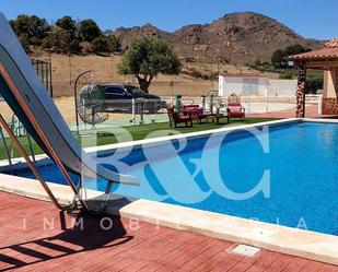 Swimming pool of Country house for sale in Águilas  with Air Conditioner, Terrace and Swimming Pool