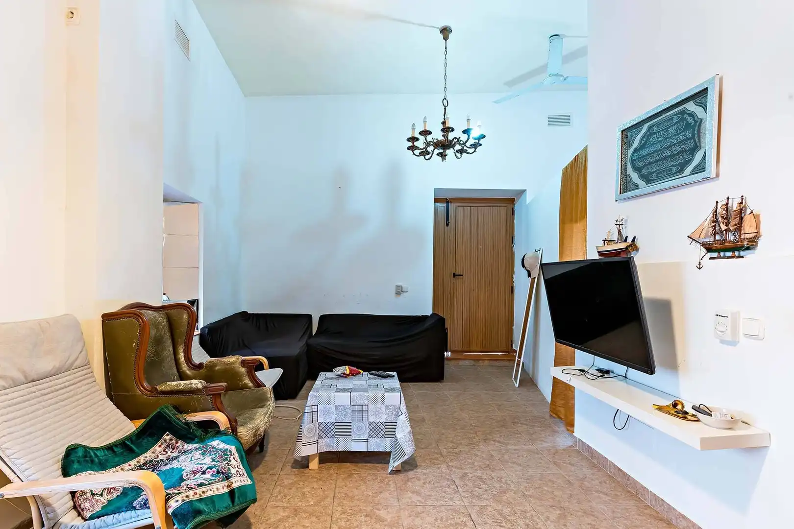 Living room of Houses for sale in Adra  with Furnished