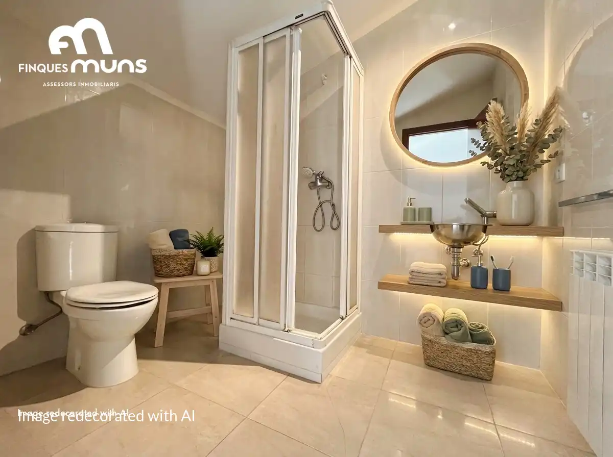 Bathroom of Duplexes for sale in Girona  with Air Conditioner, Heating and Terrace