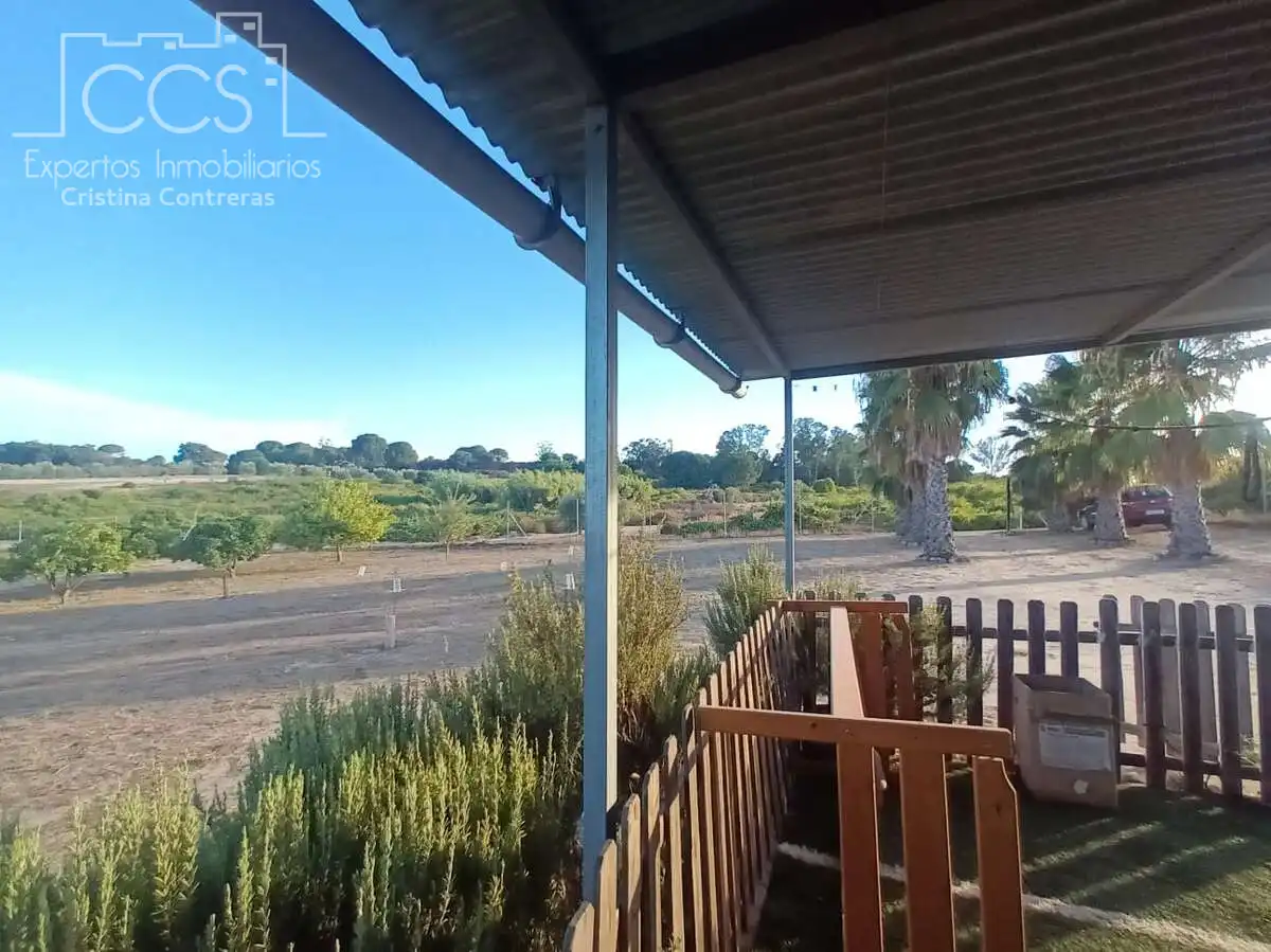 Terrassa de Finca rústica en venda en Bollullos Par del Condado amb Jardí privat i Moblat
