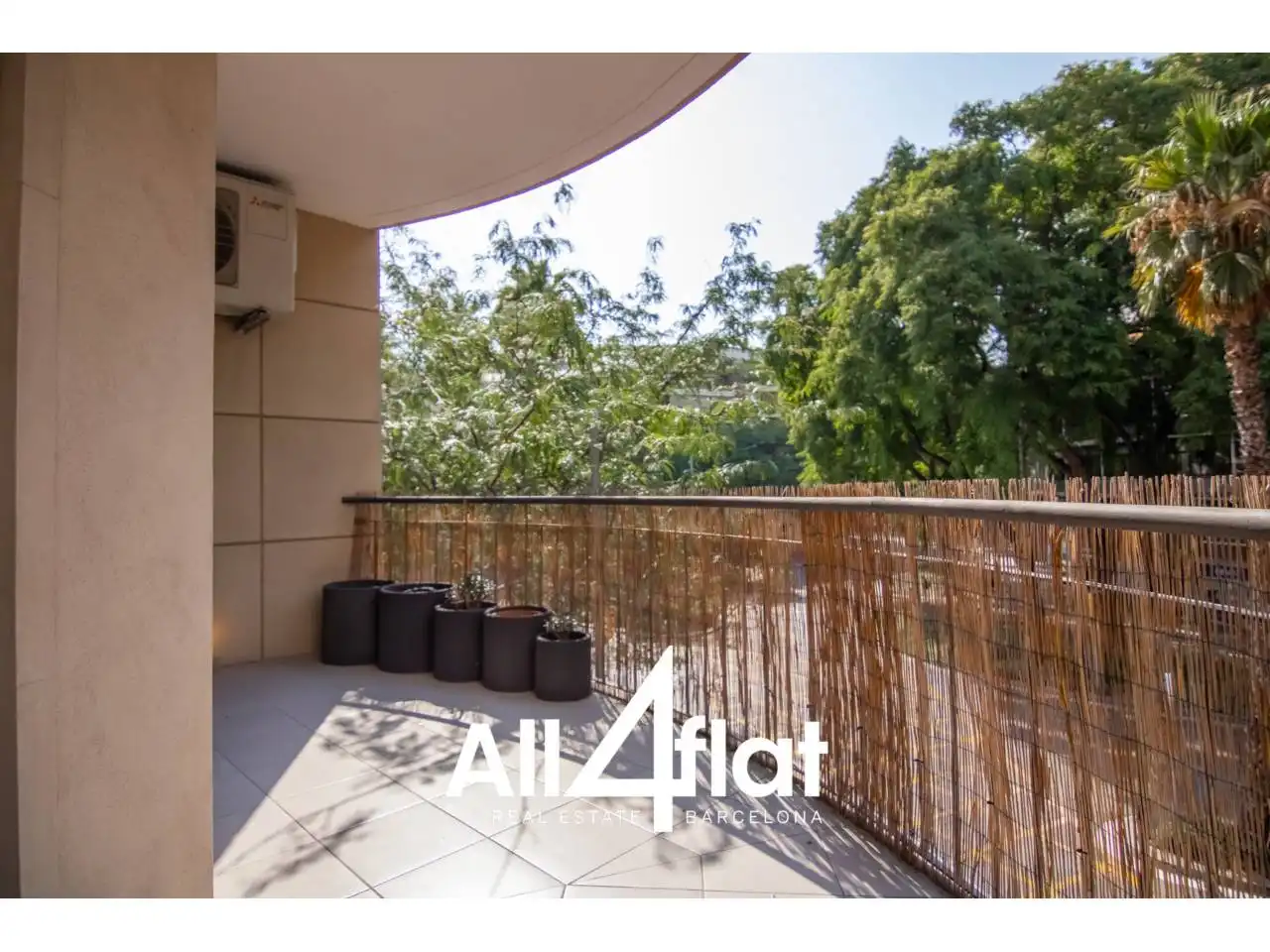 Terrace of Flat for sale in Barcelona  with Air Conditioner, Heating and Parquet flooring