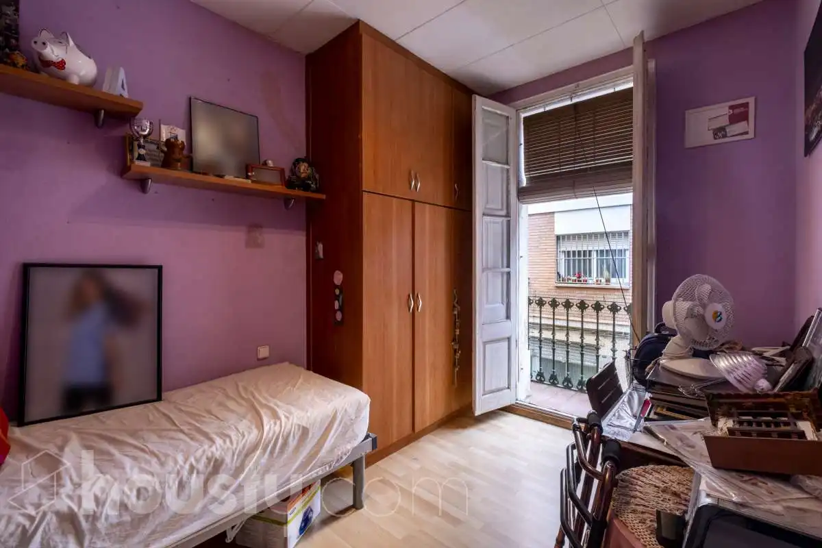 Schlafzimmer von Haus oder Chalet zum Verkauf in Barcelona mit Klimaanlage, Privatgarten und Terrasse