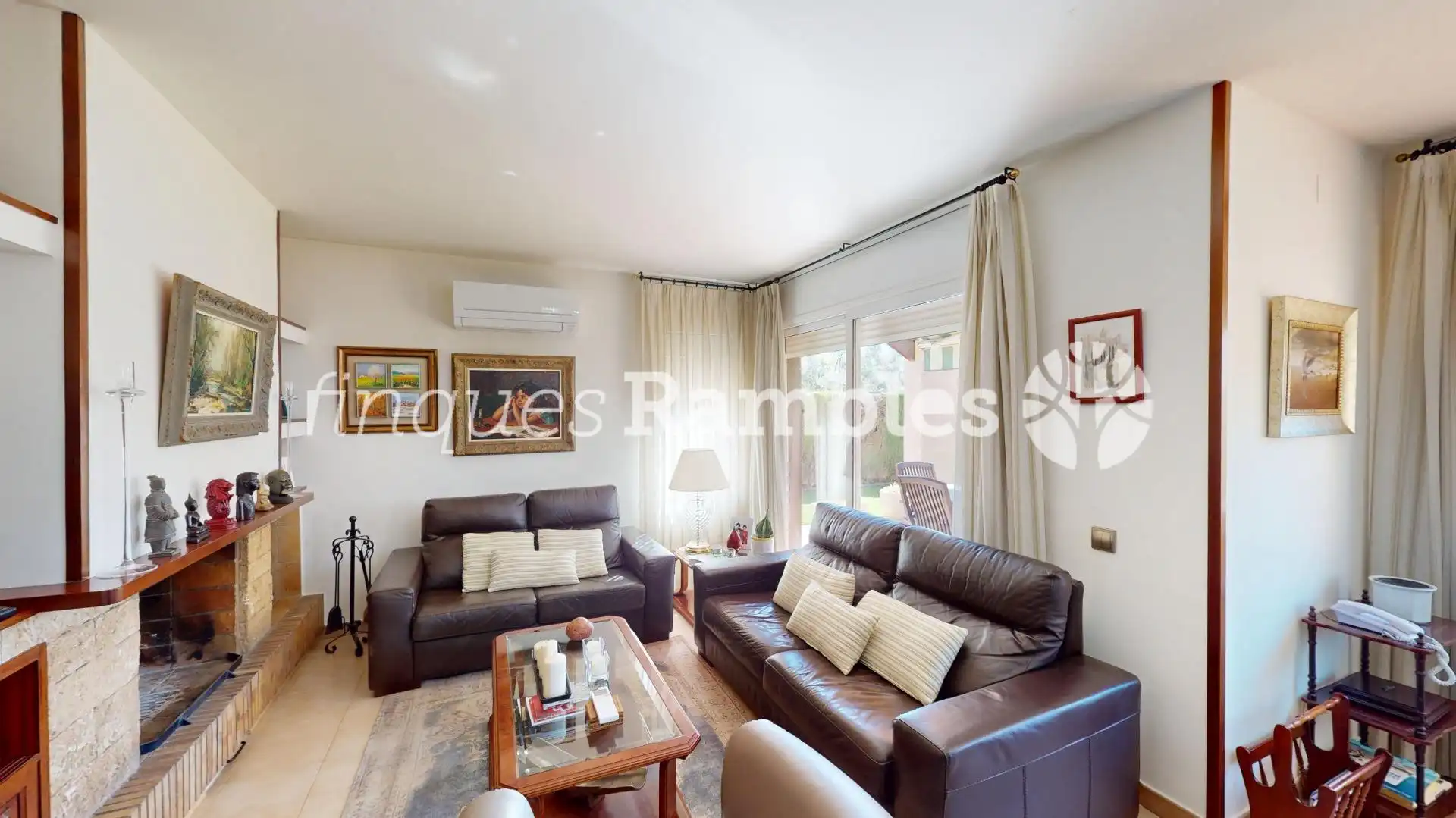 Living room of Houses for sale in Capellades  with Heating, Private garden and Terrace