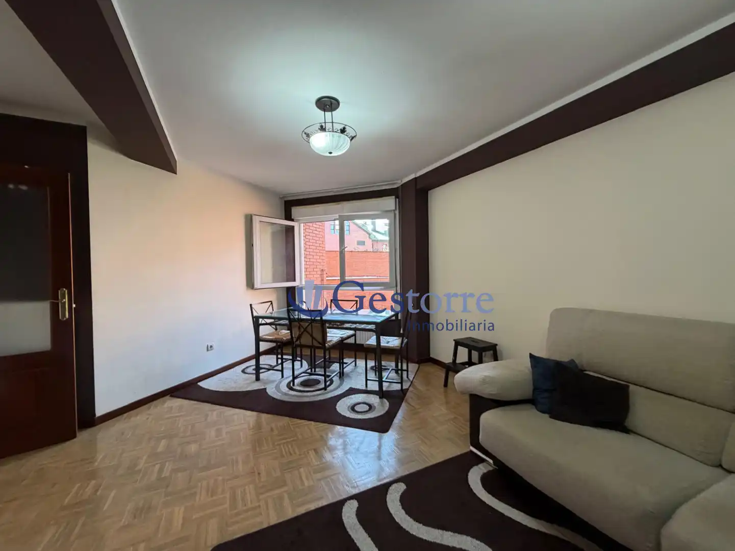 Living room of Flat for sale in Castrillón  with Heating, Terrace and Storage room