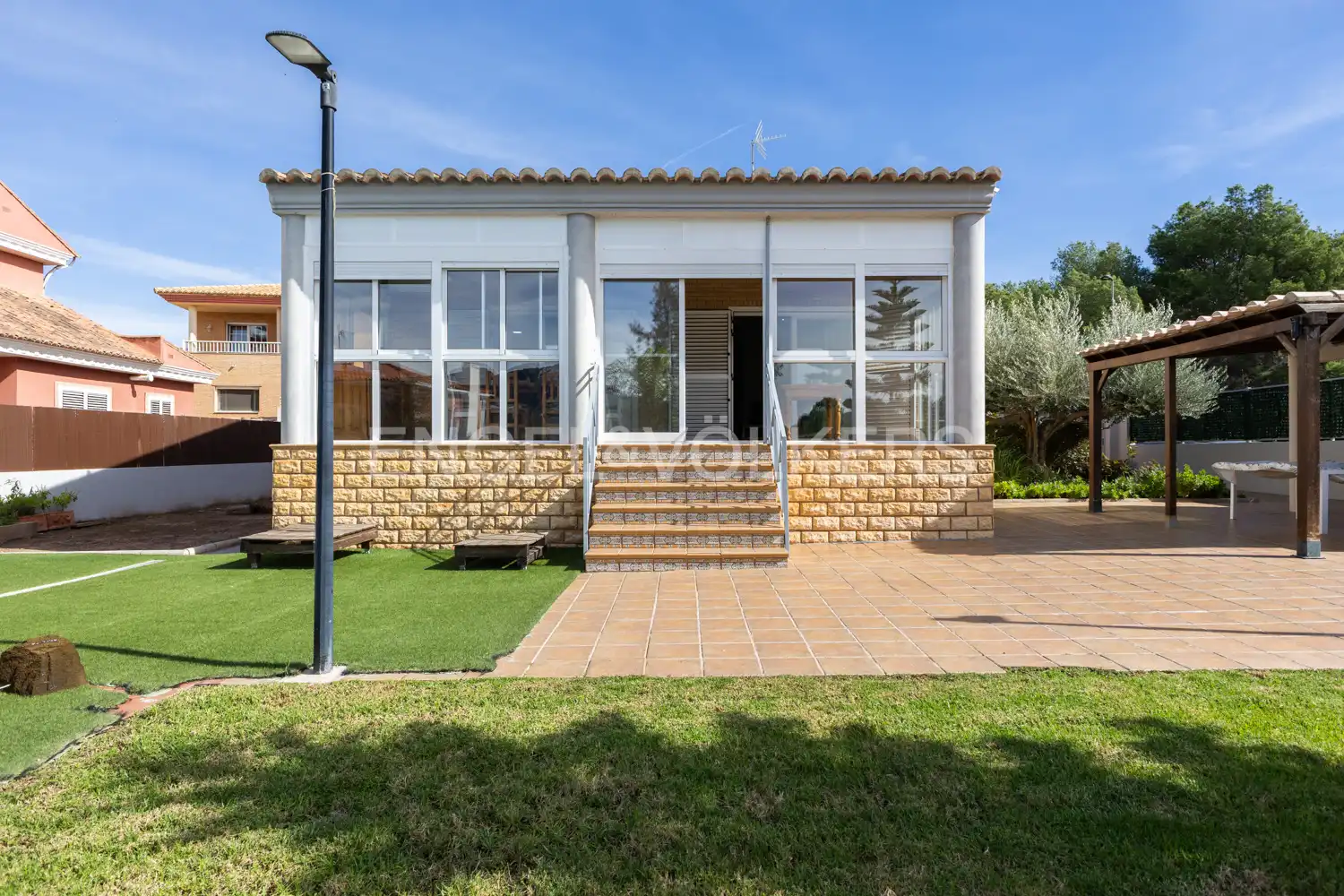 Vista exterior de Casa o chalet en venta en Albalat dels Tarongers con Aire acondicionado, Calefacción y Jardín privado