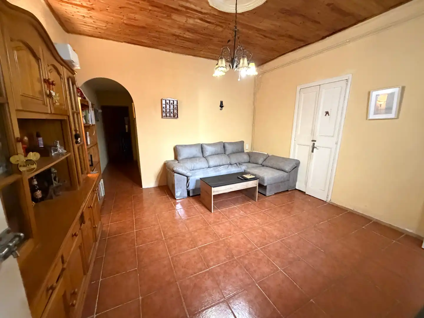 Sala de estar de Ático en venta en Barcelona con Terraza y Balcón